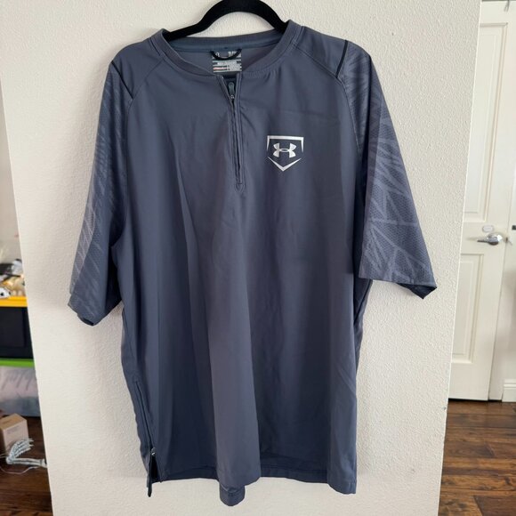 Under Armour AllSeasonGear Quarter-Zip Pullover Shirt XL - Picture 1 of 4